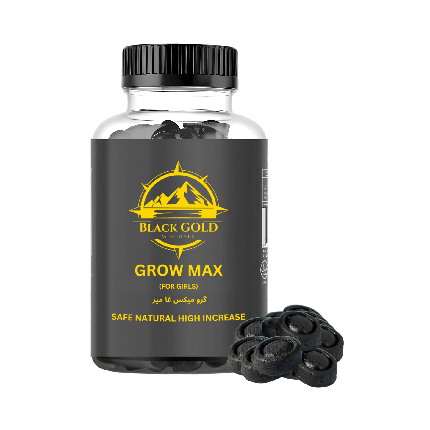 Grow Max Gummies Increase Height naturally for girls 60 Gummies 30 days